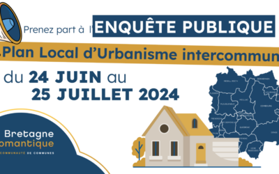 Plan Local d’Urbanisme intercommunal (PLUi) : enquête publique du 24 juin au 25 juillet 2024